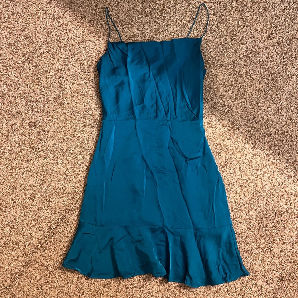 Intermix Parker Silk Mini Dress